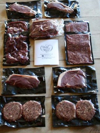 Large selection of buffalo meats